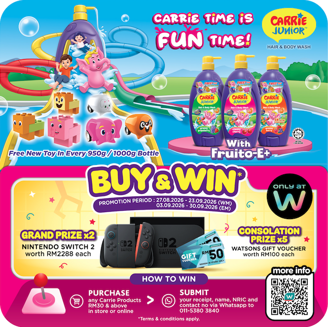 Watsons x CJ Nintendo Switch Exclusive Contest